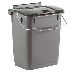 Poubelle Modulobac gris/vert 35 L Poubelle Modulobac gris/vert 35 L