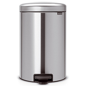 Poubelle NewIcon Brabantia 20 L gris brossé mat Poubelle NewIcon Brabantia 20 L gris brossé mat