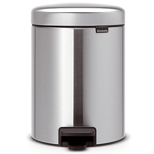 Poubelle NewIcon Brabantia 5 L gris brossé mat Poubelle NewIcon Brabantia 5 L gris brossé mat