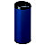 Poubelle à ouverture automatique - 45l - sensitive - bleu 5001 mat lisse - 1