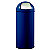 Poubelle push avec couvercle à trappe - 45l - bleu 5001 mat lisse - 3