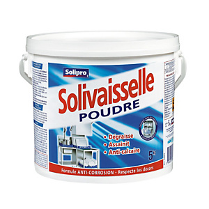 Poudre lave-vaisselle cycle court Solivaisselle de Solipro 15 kg Poudre lave-vaisselle cycle court Solivaisselle de Solipro 15 kg