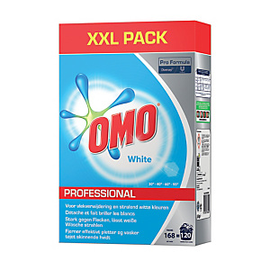 Poudre à lessiver Omo Professional textiles blancs 120 lavages