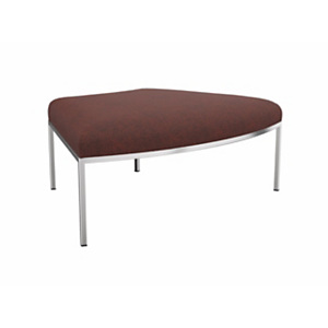 Pouf modulable d'accueil Astro Twist tissu - Rouille Pouf modulable d'accueil Astro Twist tissu - Rouille