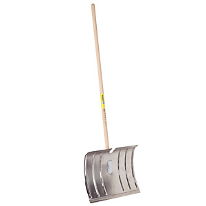 Poussoir à neige Perrin tête en aluminium 50 cm manche en bois 125 cm Poussoir à neige Perrin tête en aluminium 50 cm manche en bois 125 cm