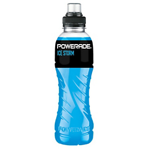 POWERADE Ice Storm, Bebida isotónica, tapón sport, 500 ml POWERADE Ice Storm, Bebida isotónica, tapón sport, 500 ml