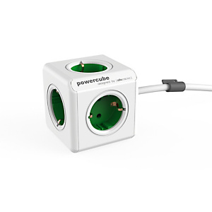 Powercube Allocacoc PowerCube Extended, 1,5 m, 5 salidas AC, Interior, Tipo F, Tipo F, 1 mm² 1300GN/DEEXPC Powercube Allocacoc PowerCube Extended, 1,5 m, 5 salidas AC, Interior, Tipo F, Tipo F, 1 mm² 1300GN/DEEXPC