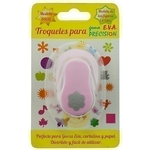 Precision Taladro para Goma Eva 1,6 cm. Flor 6 pétalos Precision Taladro para Goma Eva 1,6 cm. Flor 6 pétalos
