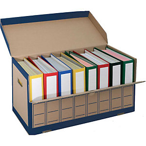 Pressel 10 Boîtes-archives classeurs pour 8 classeurs
