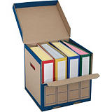 Pressel 10 Boîtes-archives classeurs pour 4 classeurs Pressel 10 Boîtes-archives classeurs pour 4 classeurs