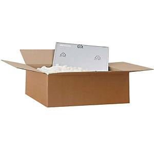 Pressel 10 caisses américaines triple cannelure, brun, 500x330x250mm Pressel 10 caisses américaines triple cannelure, brun, 500x330x250mm