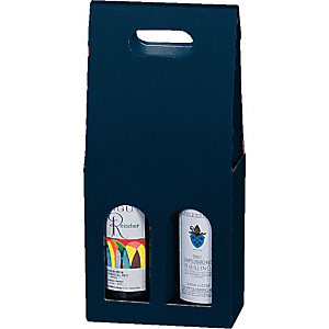 Pressel 20 boîtes cadeau pour 2 bouteilles bleu Pressel 20 boîtes cadeau pour 2 bouteilles bleu