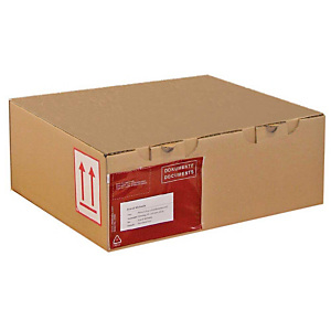 Pressel 25 Boîte postale brunes, 250x250x100mm Pressel 25 Boîte postale brunes, 250x250x100mm