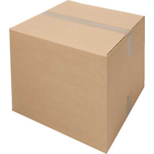 Pressel 25 caisses américaines simple cannelure, brun, 200x200x200mm Pressel 25 caisses américaines simple cannelure, brun, 200x200x200mm