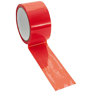 Pressel Nastro da imballo Standard, 50 mm x 50 m, Polipropilene, Rosso Pressel Nastro da imballo Standard, 50 mm x 50 m, Polipropilene, Rosso