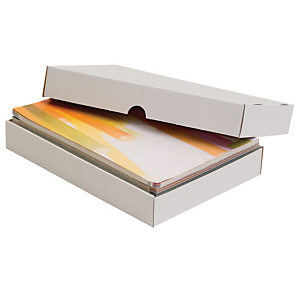 Pressel Scatola per imballaggio Bianco 305x215x24 mm Cartone ondulato Coperchio removibile (confezione 25 pezzi) Pressel Scatola per imballaggio Bianco 305x215x24 mm Cartone ondulato Coperchio removibile (confezione 25 pezzi)