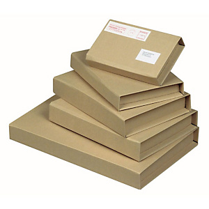Pressel Scatola per spedizione libri, Cartone, 302 x 215 x 10 - 90 mm, Avana (confezione 25 pezzi) Pressel Scatola per spedizione libri, Cartone, 302 x 215 x 10 - 90 mm, Avana (confezione 25 pezzi)