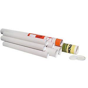 Pressel Tubo per spedizioni postali, 60x610 mm, Cartoncino, Tappino di plastica, Bianco (confezione 20 pezzi) Pressel Tubo per spedizioni postali, 60x610 mm, Cartoncino, Tappino di plastica, Bianco (confezione 20 pezzi)