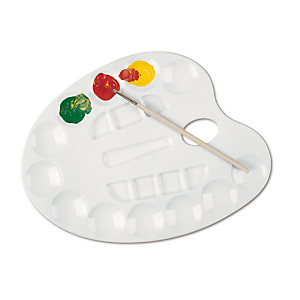 PRIMO - MOROCOLOR Tavolozza per miscelazione - 33,5x26x22,5cm - 10 scomparti - Primo PRIMO - MOROCOLOR Tavolozza per miscelazione - 33,5x26x22,5cm - 10 scomparti - Primo