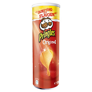 PRINGLES Biscuits salés Pringles Original, boîte de 175 g PRINGLES Biscuits salés Pringles Original, boîte de 175 g