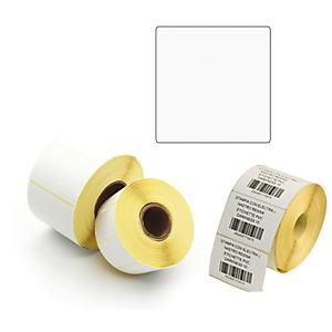 PRINTEX Etichette per trasferimento termico diretto - 100x100 mm - 1 pista - Printex - rotolo da 500 pezzi PRINTEX Etichette per trasferimento termico diretto - 100x100 mm - 1 pista - Printex - rotolo da 500 pezzi