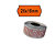 PRINTEX Rotolo da 1000 etichette a onda per Printex Smart 16/2616 e Z Maxi 6/2616 - 26x16 mm - adesivo permanente - arancio - 2
