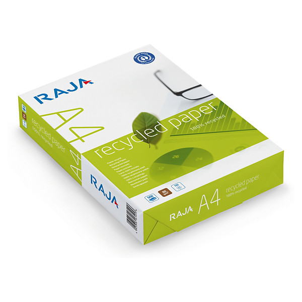 Printpapier 100% gerecycled RAJA - 1