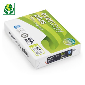 Printpapier 100% gerecycleerd Evercopy Plus Clairefontaine Printpapier 100% gerecycleerd Evercopy Plus Clairefontaine