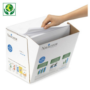 Printpapier Universal Navigator in verdeeldoos met 2500 vellen Printpapier Universal Navigator in verdeeldoos met 2500 vellen