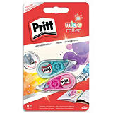 PRITT Lot de 2 mini rollers de correction MICRO ROLLY PRITT Lot de 2 mini rollers de correction MICRO ROLLY