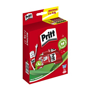 Pritt Original Colla Stick 43 g (confezione 5 pezzi) Pritt Original Colla Stick 43 g (confezione 5 pezzi)