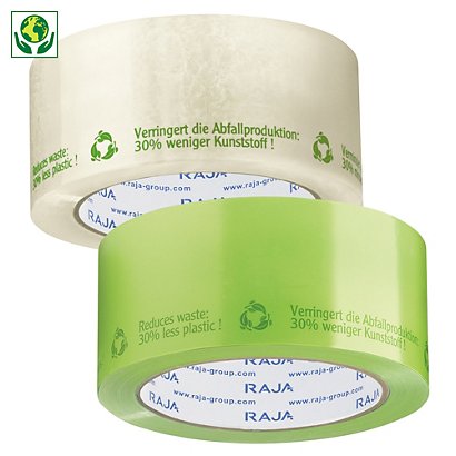 Proefpakket milieuvriendelijke geluidsarme PP-tape Raja - 1