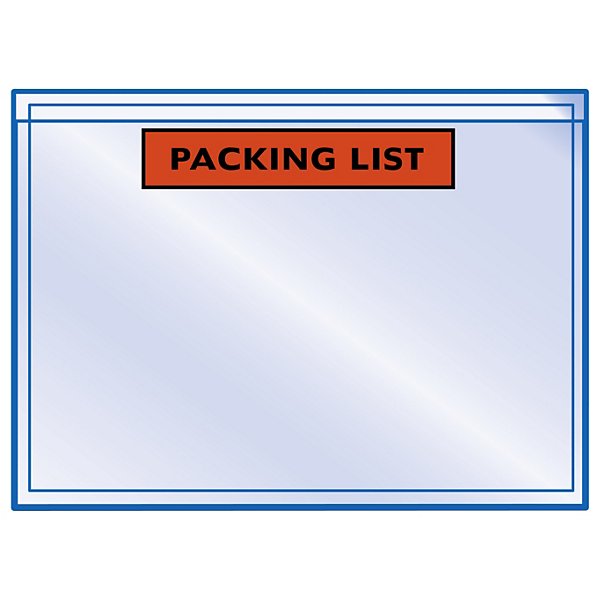 Proefpakket paklijstenveloppen RAJA met bedrukking - 2