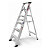 Professional aluminium builders step ladders, 4 treads - 3