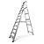 Professional aluminium builders step ladders, 4 treads - 5