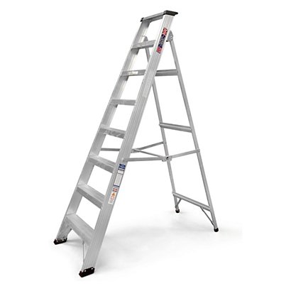 Professional aluminium builders step ladders - 1