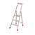 Professionele Tubesca ladders 3 treden - 1