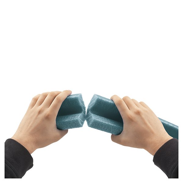 L-profiel en L-hoek van extra dik 100% recycled schuim 6,3 x 3 cm - 4