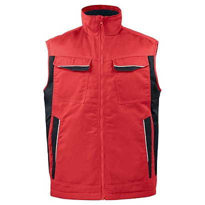 PROJOB Gilet mutlipoches Rouge S