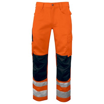 PROJOB Pantalon HV Orange/Noir CL 2 T.44