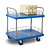 ProPlaz® Blue platform and shelf trolleys - 4