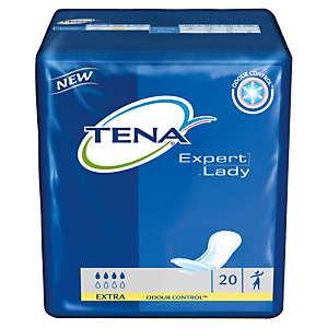 Protections Tena Expert Lady Extra, le paquet de 20 Protections Tena Expert Lady Extra, le paquet de 20