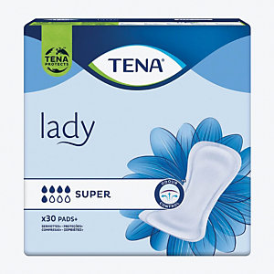 Protections Tena Expert Lady Super, le paquet de 30