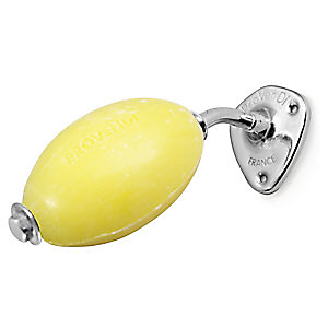 Provendi Porte savon à écrou chromé + 1 savon rotatif Jaune Provendi Porte savon à écrou chromé + 1 savon rotatif Jaune