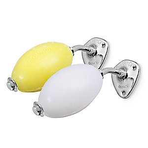 Provendi Savon pour porte-savon à écrou - Jaune - paquet de 6 Provendi Savon pour porte-savon à écrou - Jaune - paquet de 6