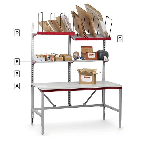 Puesto de embalaje SYSTEM FLEX Hüdig+Rocholz - 1