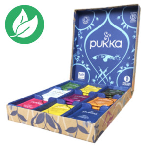 pukka Coffret sélection thés et infusions 100% bio - 45 Sachets pukka Coffret sélection thés et infusions 100% bio - 45 Sachets