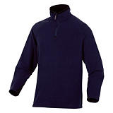 Sous-pull en laine polaire bleu Alma, DeltaPlus, taille L Sous-pull en laine polaire bleu Alma, DeltaPlus, taille L