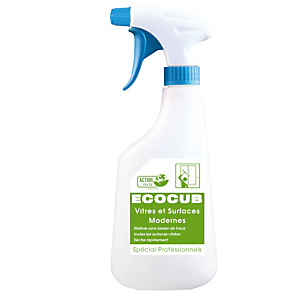 Pulvérisateur vide 630 ml pour Ecocub nettoyant écologique vitres Action Verte Pulvérisateur vide 630 ml pour Ecocub nettoyant écologique vitres Action Verte