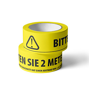PVC Klebeband Abstand halten PVC Klebeband Abstand halten